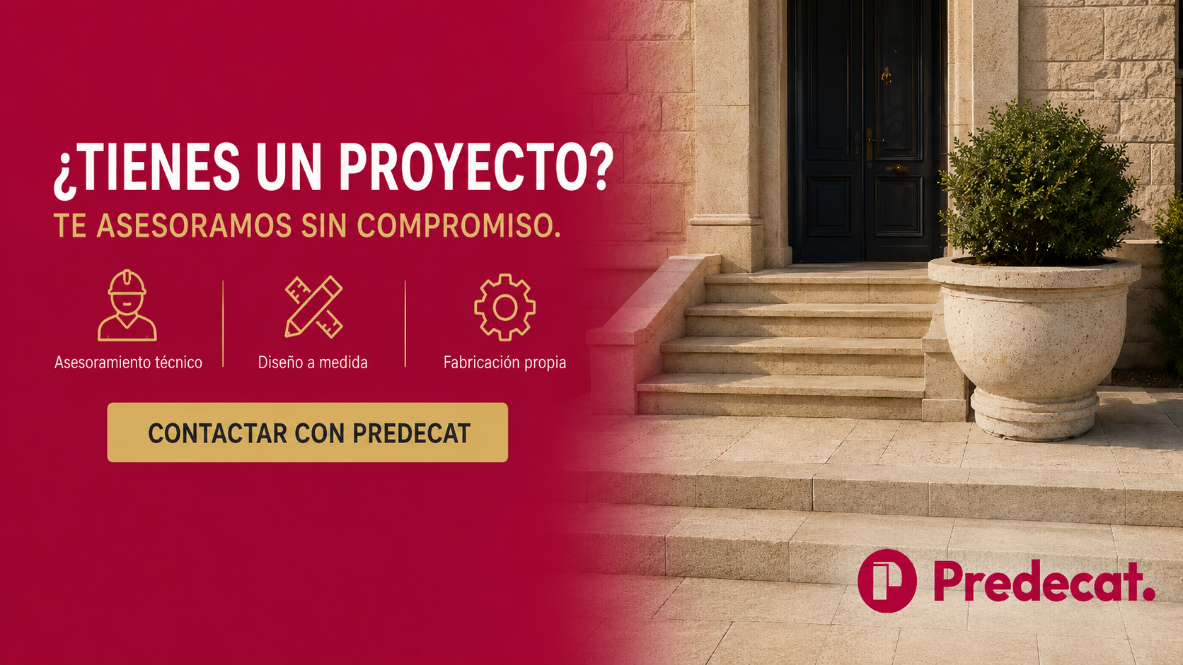 Asesoramiento técnico y diseño a medida de piezas de piedra artificial